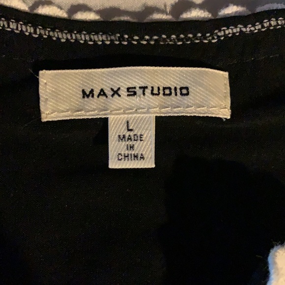 Max Studio navy sleeveless dress - Picture 4 of 6